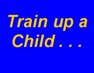 Text Box: Train up a Child . . . 